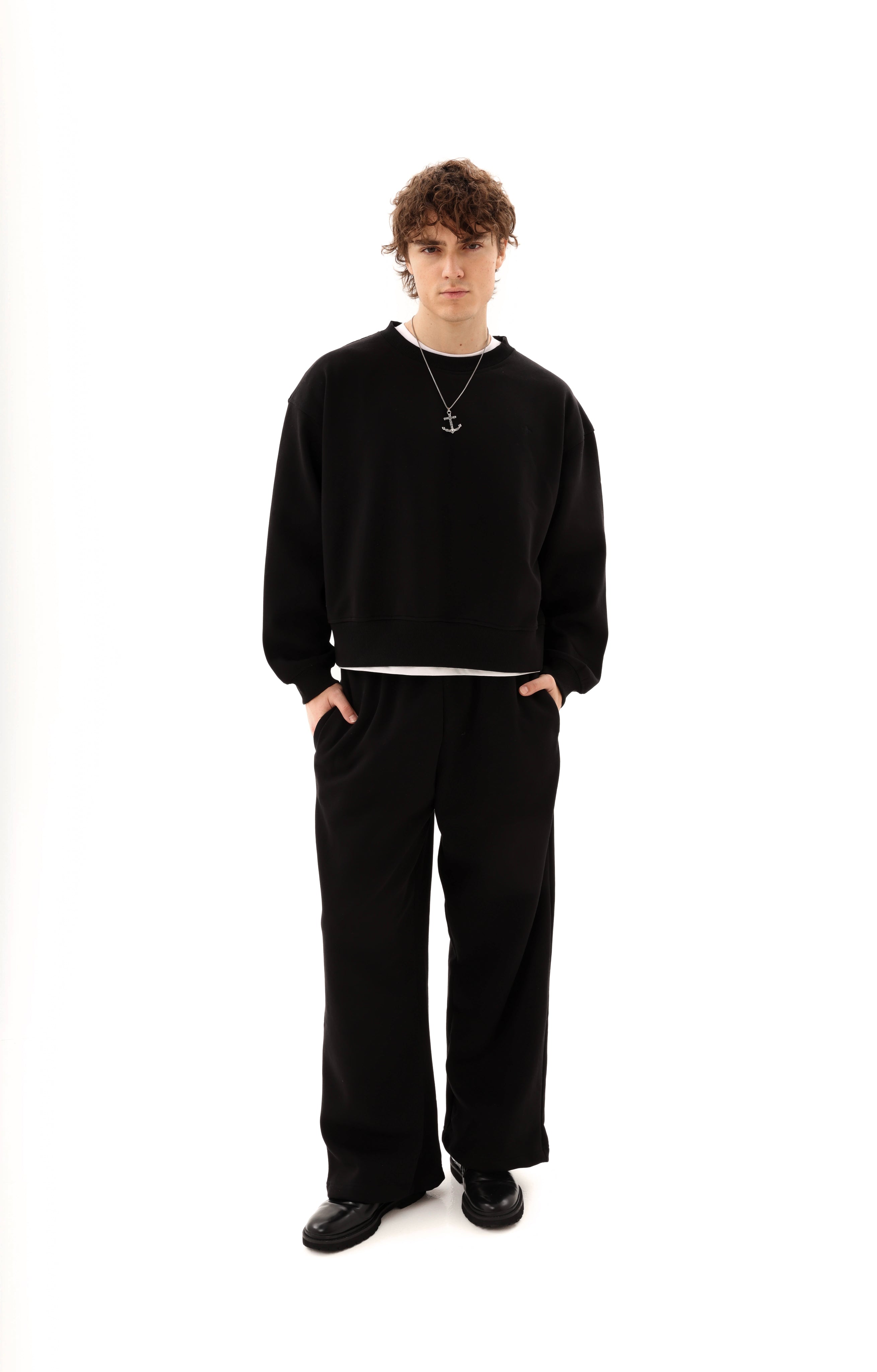 Author Wide Leg Sweatpants V01