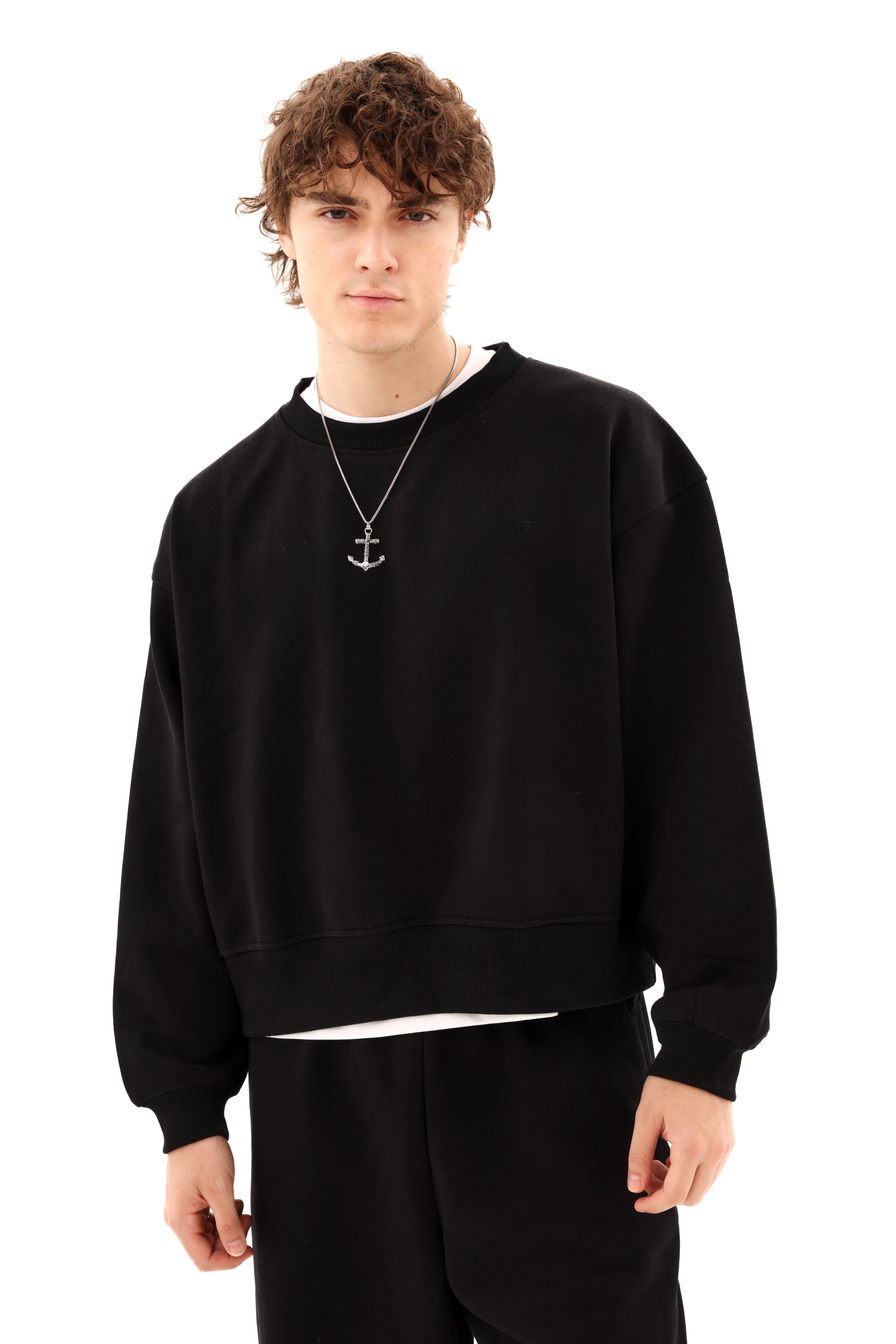 Author Boxy Sweatshirt V01