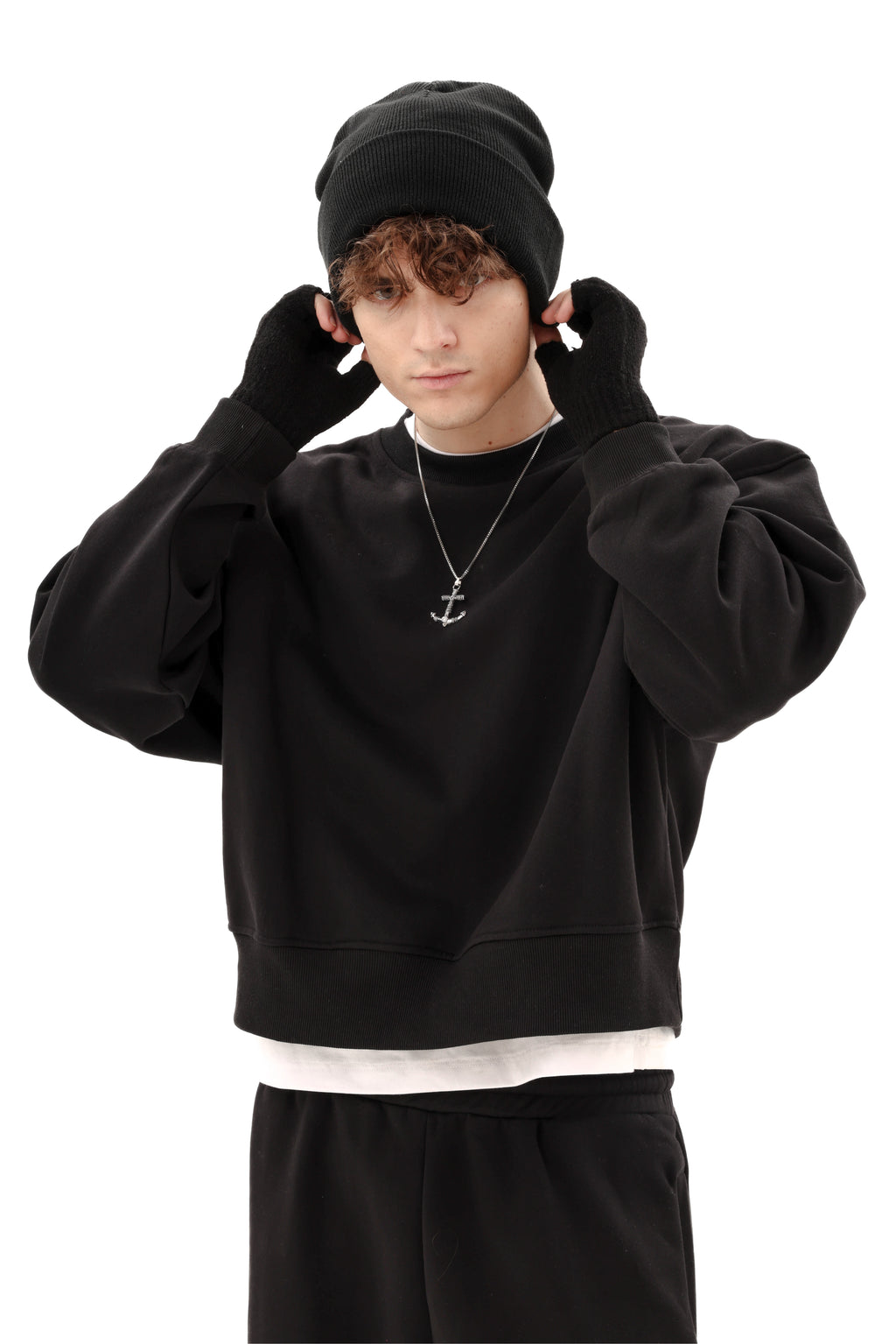 V01 boxy fit sweatshirt