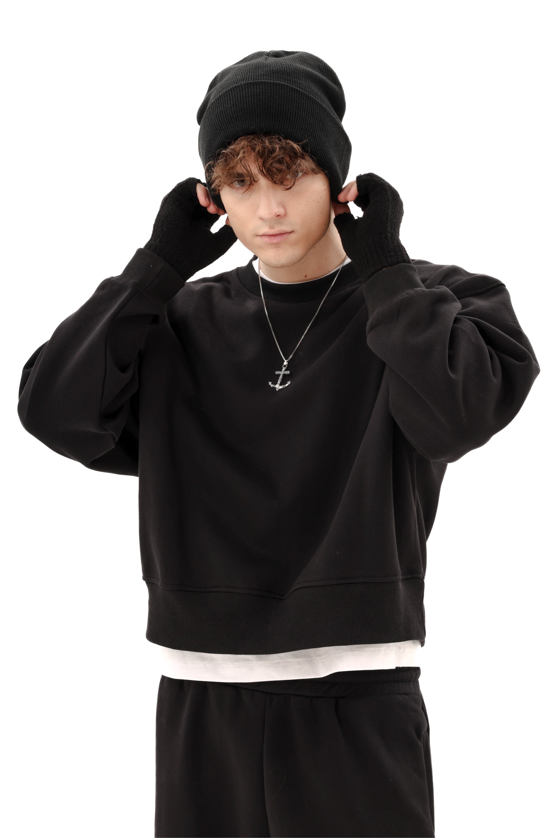 V01 boxy fit sweatshirt