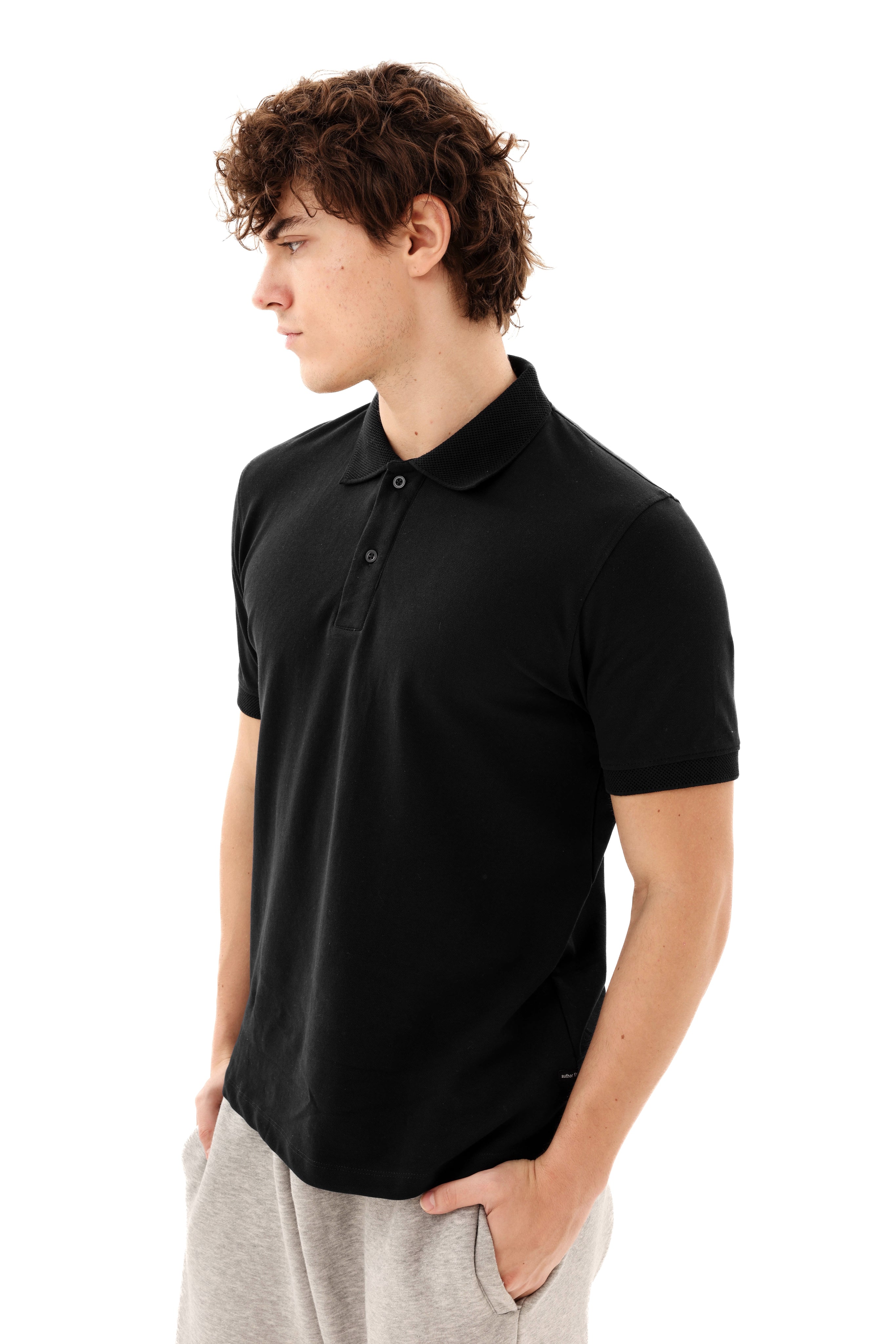 Author Basic Polo V01 Black
