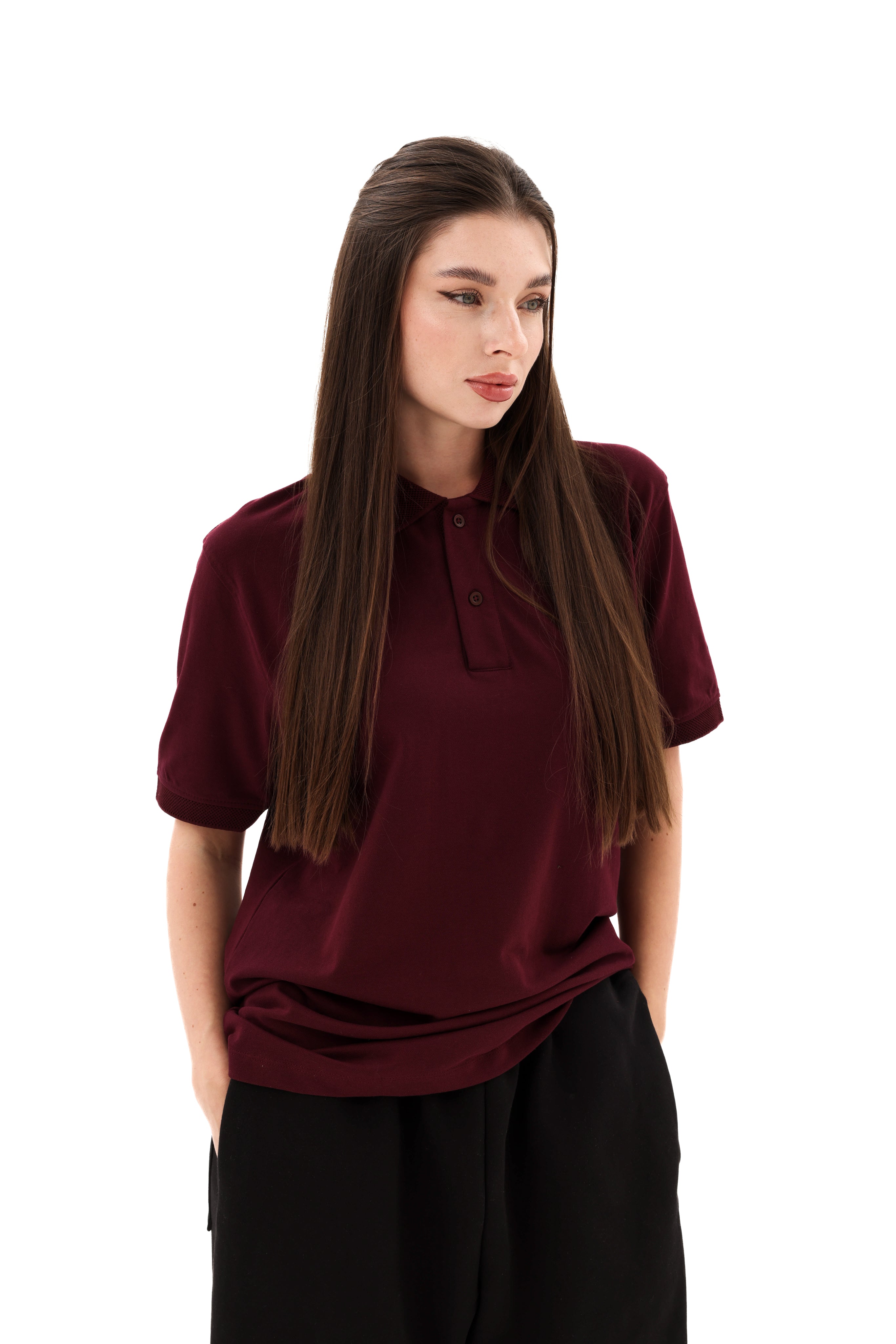 Author Basic Polo V01 Burgundy