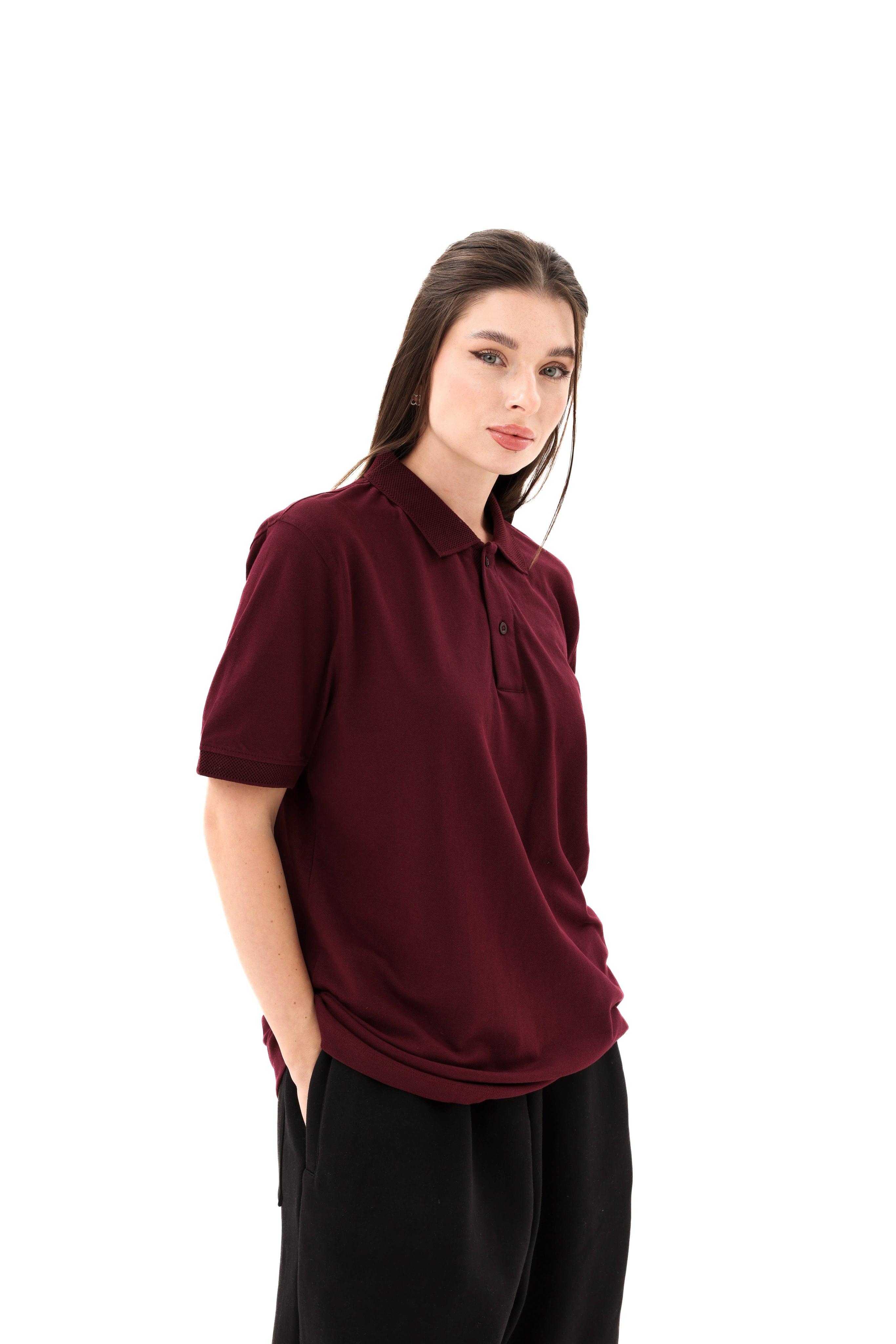 Author Basic Polo V01 Burgundy