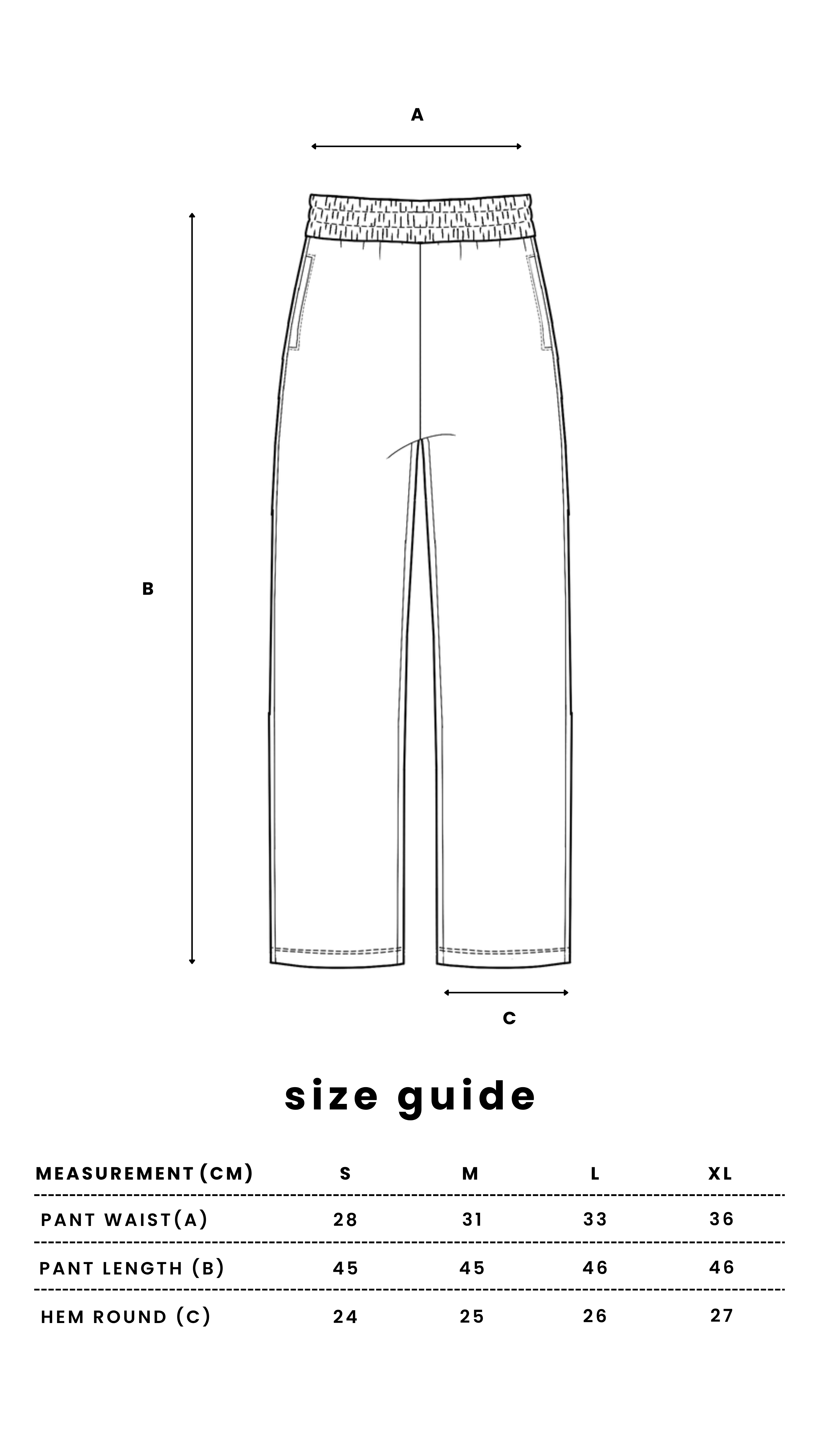 Author Wide leg Sweatpants V01